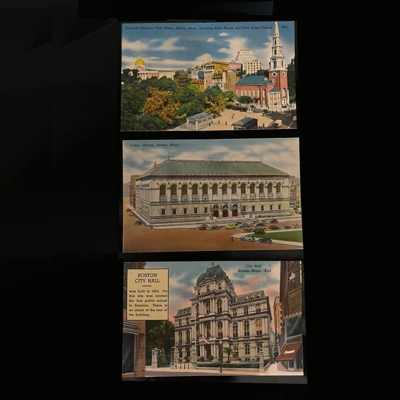 Vintage Boston Postcard Collection - Picture 3 of 5